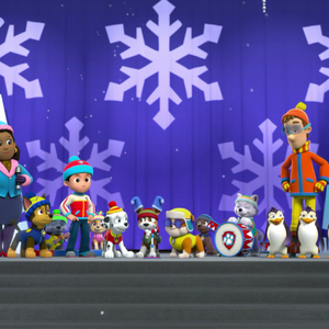 Chase Gallery The Pups Winter Wonder Show Paw Patrol Wiki Fandom