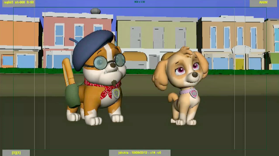 Image - PAW Patrol Rubble and Skye Pups Save the Turbots in Production.png | PAW Patrol Wiki