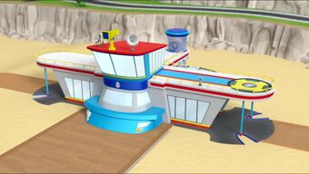 paw patrol sea patrol beach tower