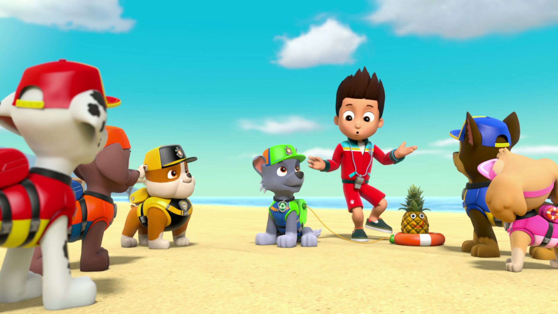 mayor goodway paw patrol pups save a baby octopus