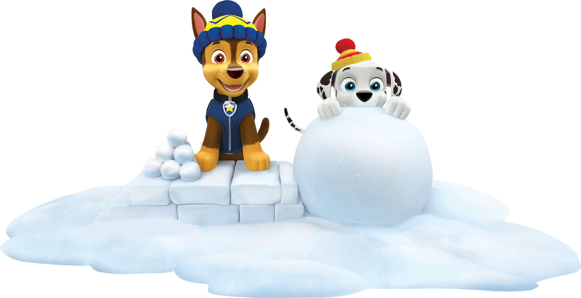 paw patrol snow set