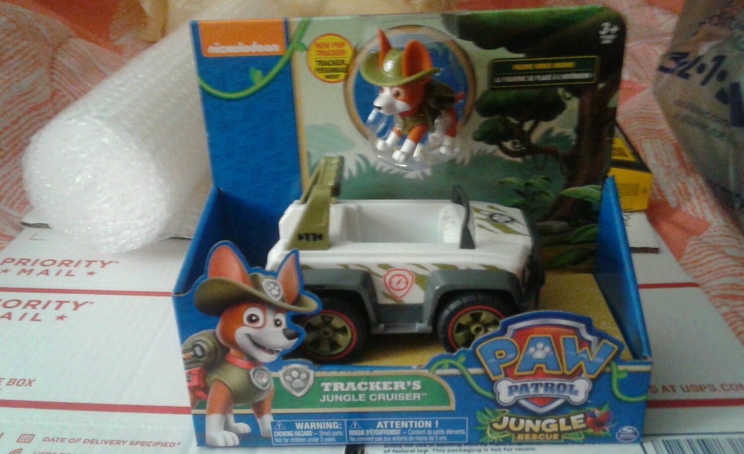 paw patrol tracker figure