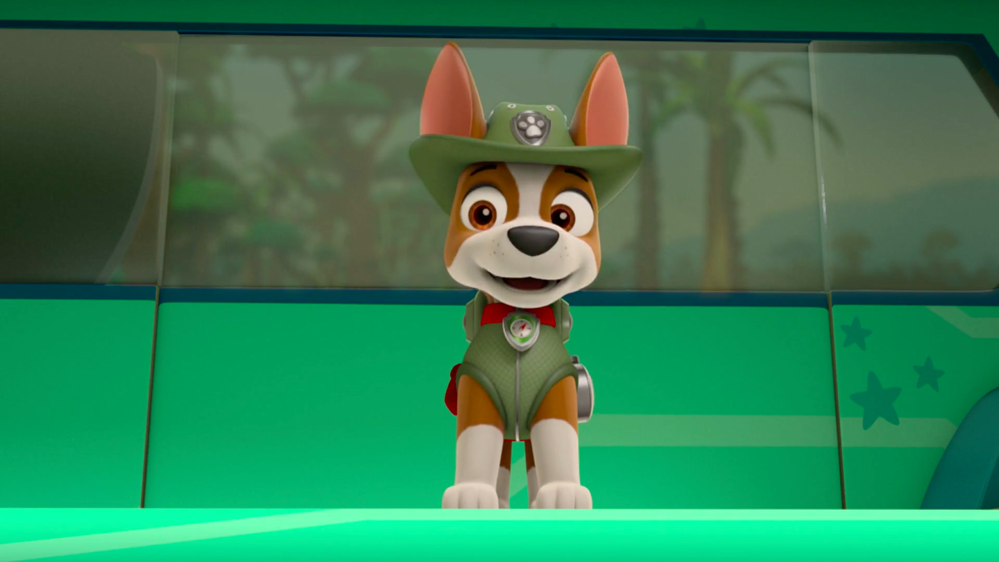 tracker and vehicle paw patrol
