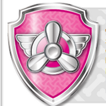 Paw Patrol Marshall Badge - Bilscreen