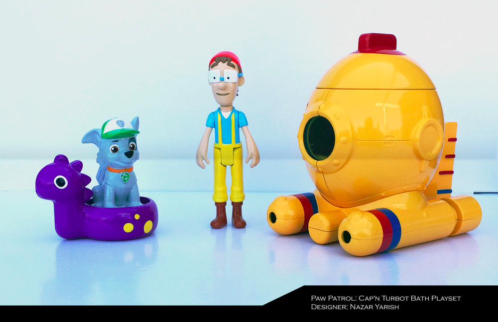 Captain turbot bath toy online