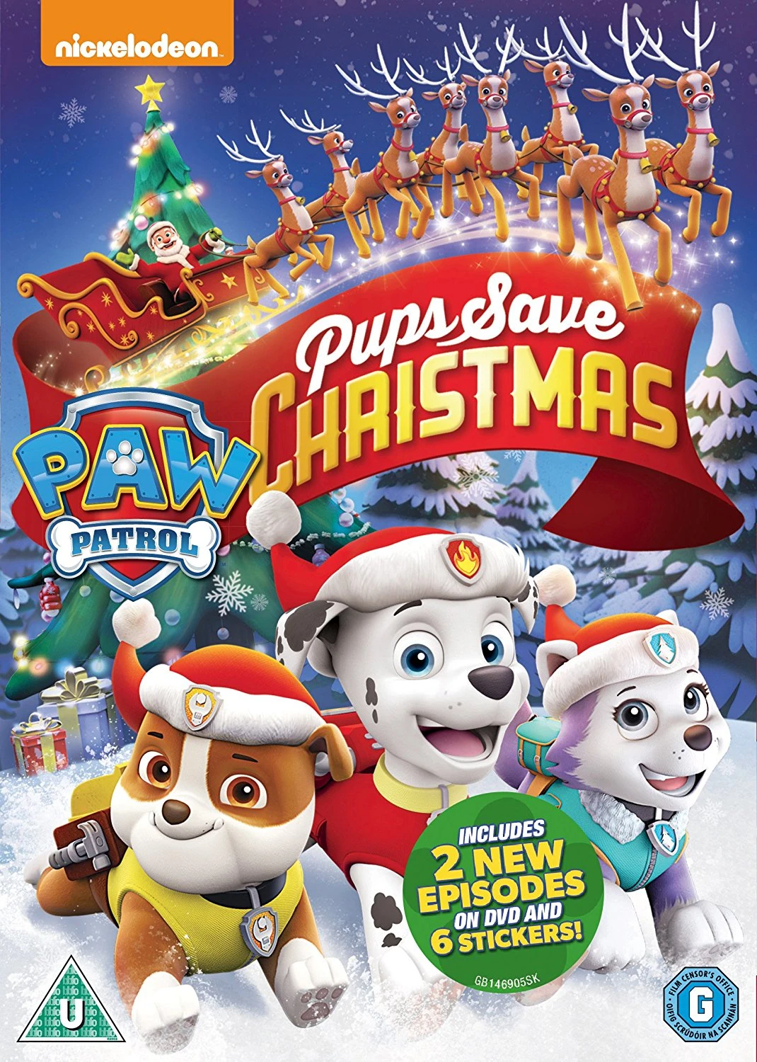 Image - PAW Patrol Pups Save Christmas UK.jpg | PAW Patrol Wiki