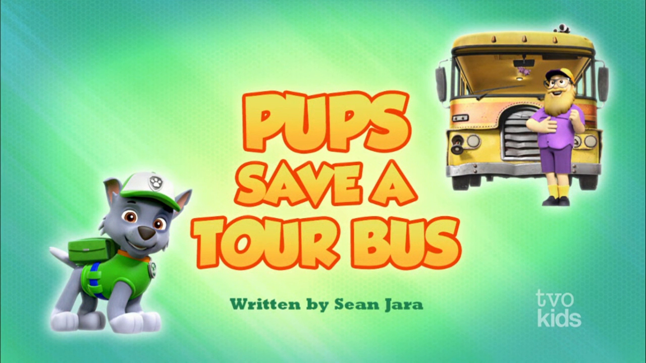 paw patrol tour bus