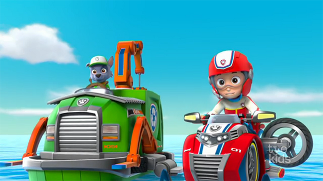 paw patrol rocky motorcycle