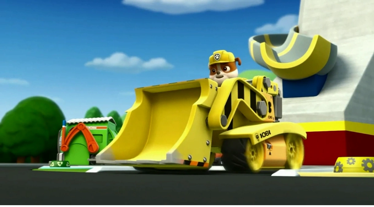 Image Rubble in his bulldozer.png PAW Patrol Wiki FANDOM powered