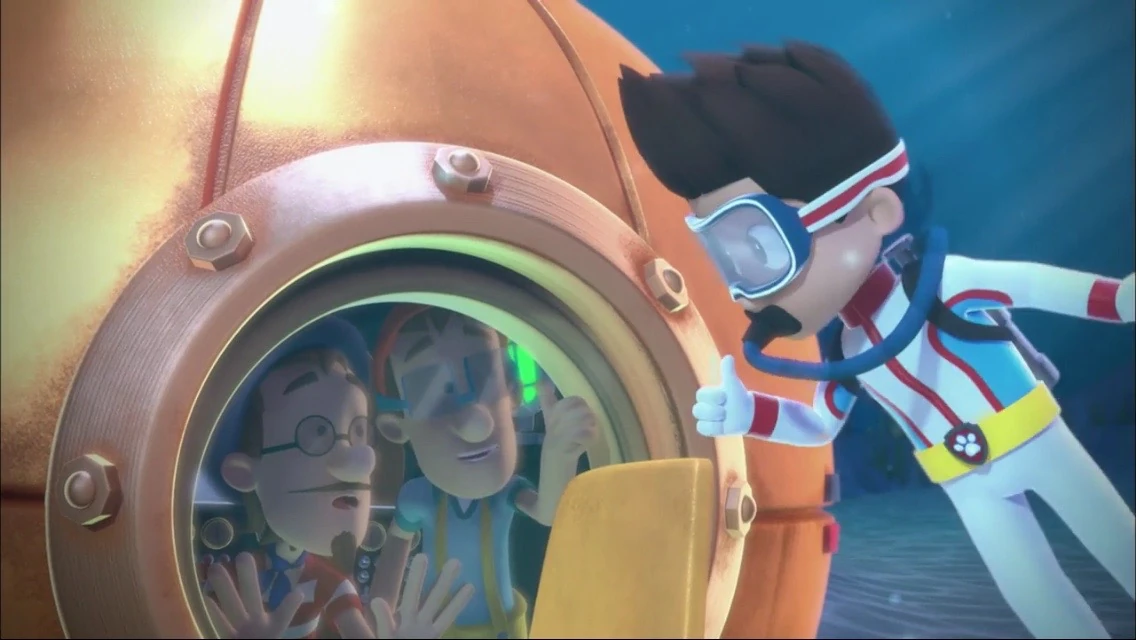 Image PAW Patrol Pups Save the Diving Bell Ryder Francois Turbot Cap