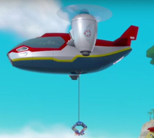 paw patrol air plane