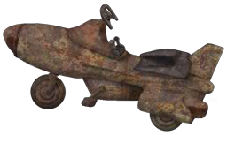 rocket pedal car
