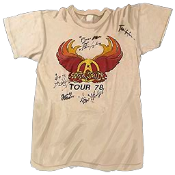 aerosmith vintage tee