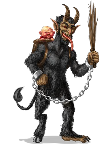 krampus bobblehead
