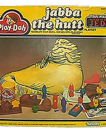 jabba the hutt play doh