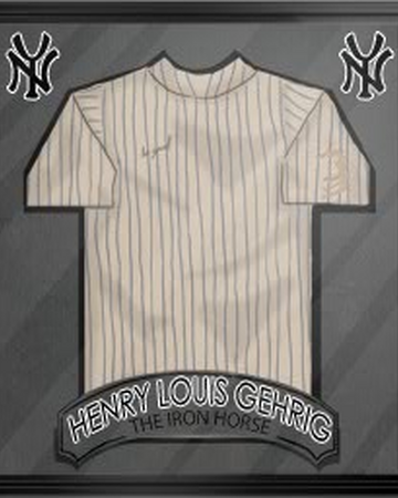 lou gehrig authentic jersey