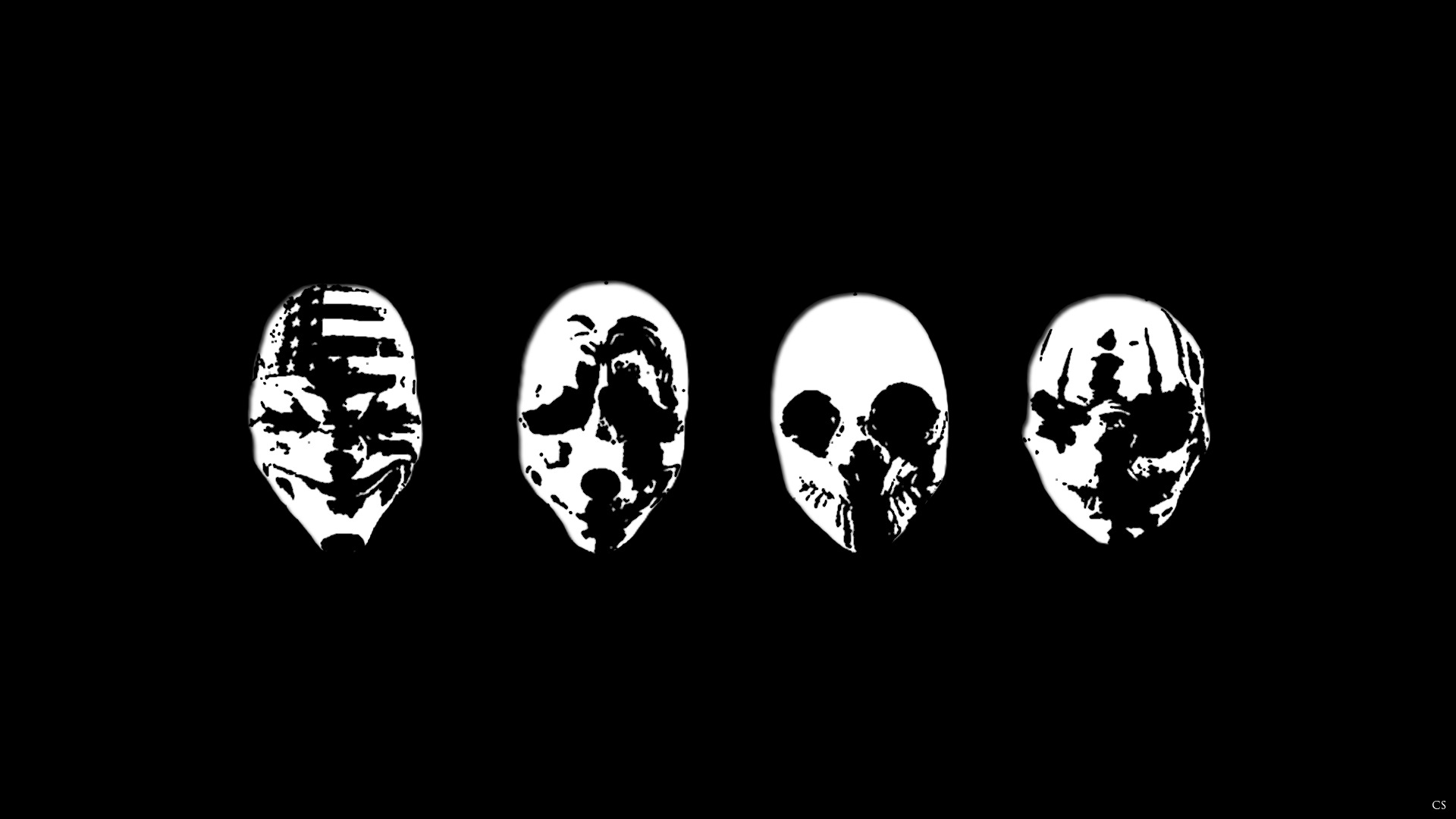 Image - Payday 2 Masks Art Wallpaper.jpg | Payday Wiki | FANDOM Powered ...