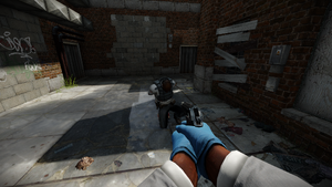 PD2 intimidated guard