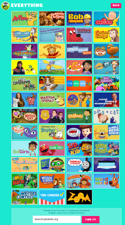 Pbs Kids Everything - Gambaran