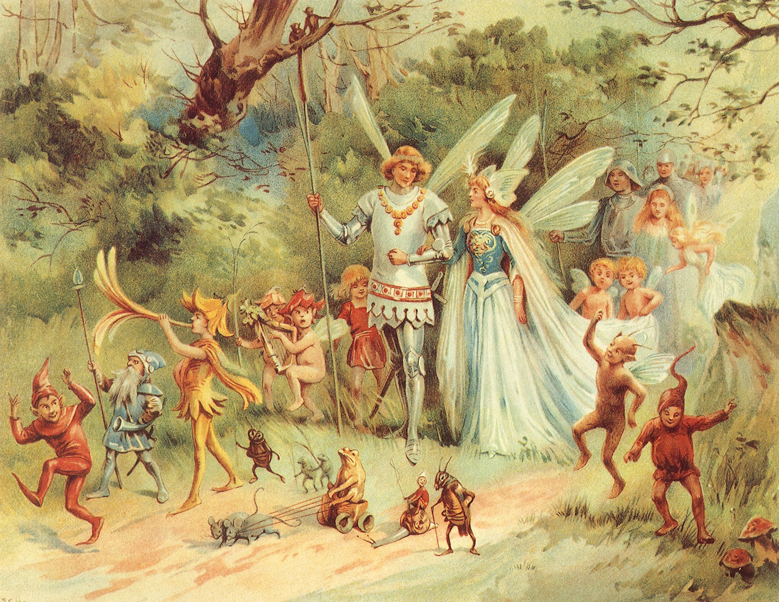 Fairy King & Queen | Public Domain Super Heroes | FANDOM powered by Wikia