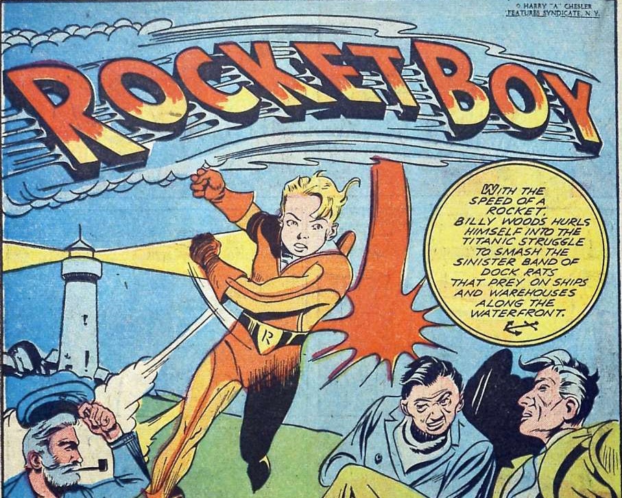 Rocket Boy | Public Domain Super Heroes | FANDOM powered by Wikia