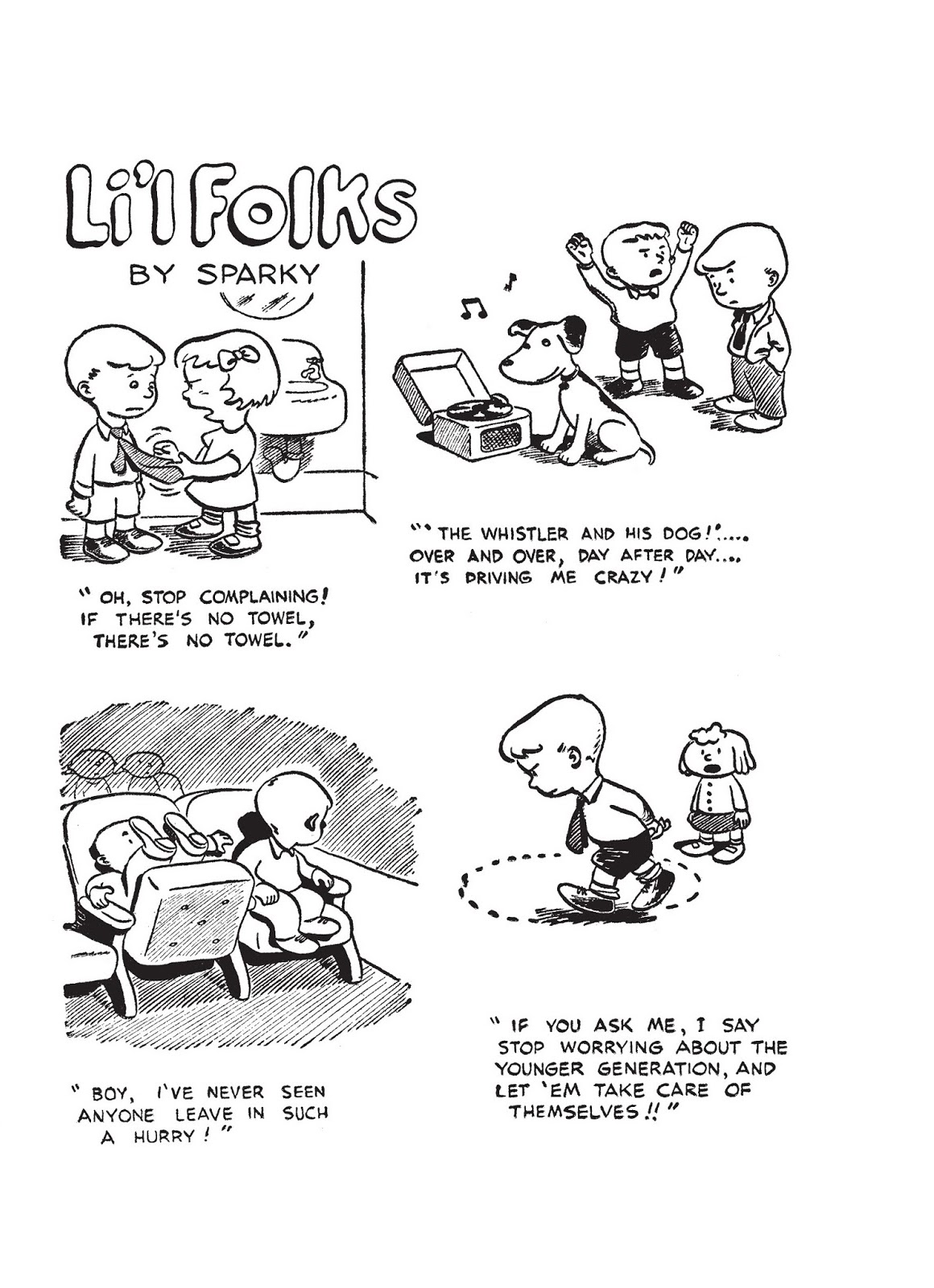 Li'l Folks, January 1948 comic strips | Peanuts Wiki | Fandom