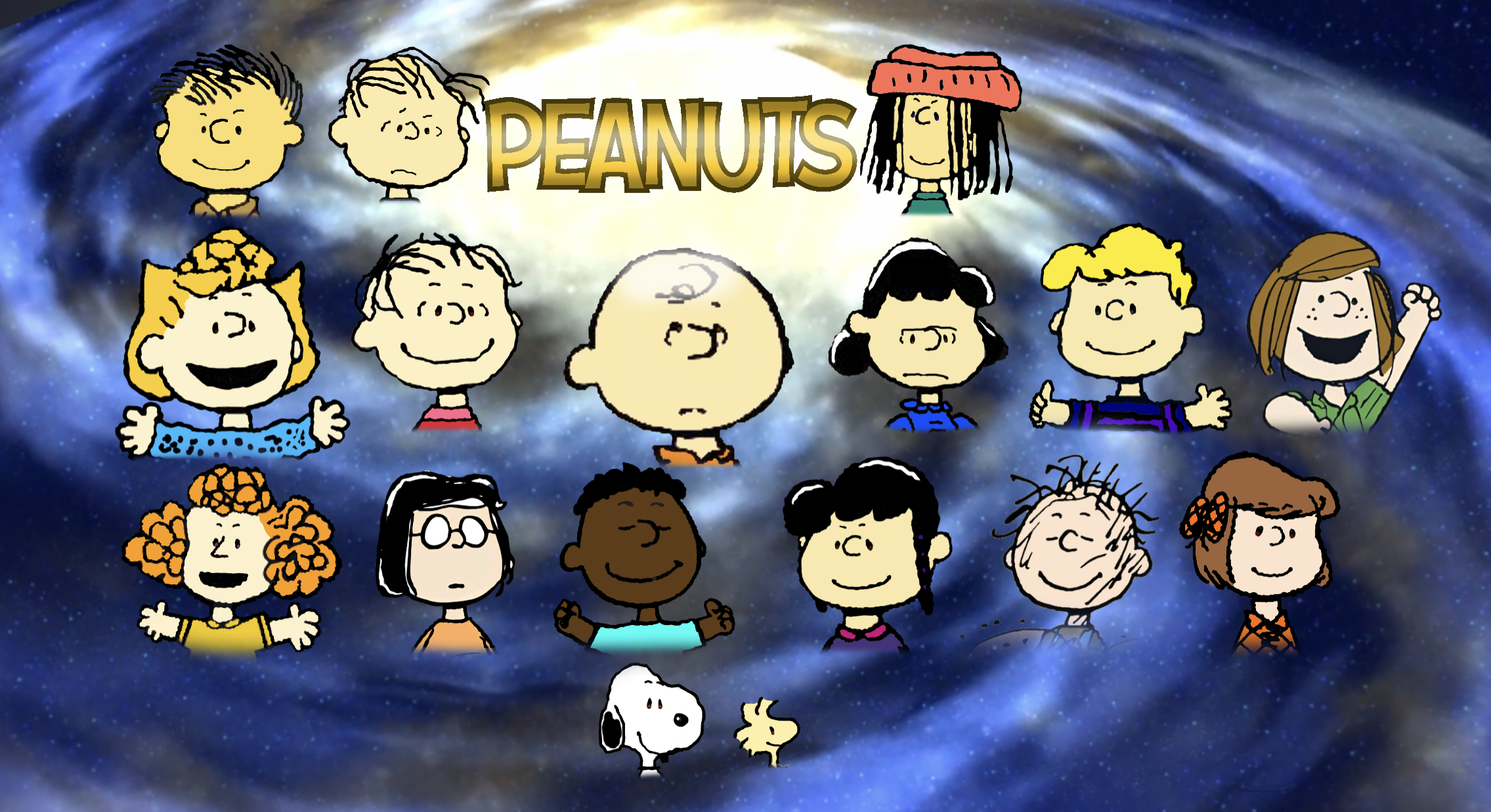 Classic peanuts characters