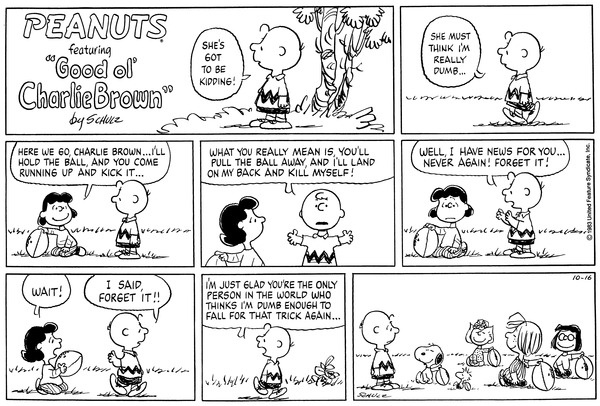 October 1983 comic strips | Peanuts Wiki | FANDOM powered by Wikia