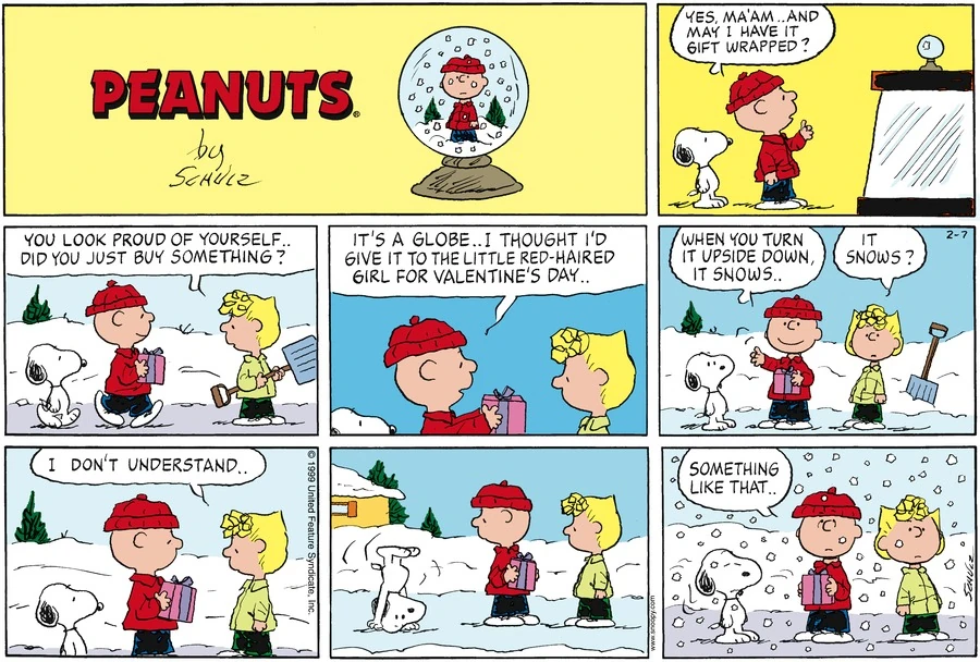 February 1999 comic strips Peanuts Wiki Fandom