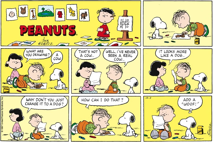October 1997 comic strips Peanuts Wiki FANDOM powered by Wikia