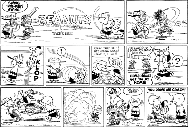July 1955 comic strips Peanuts Wiki FANDOM powered by Wikia
