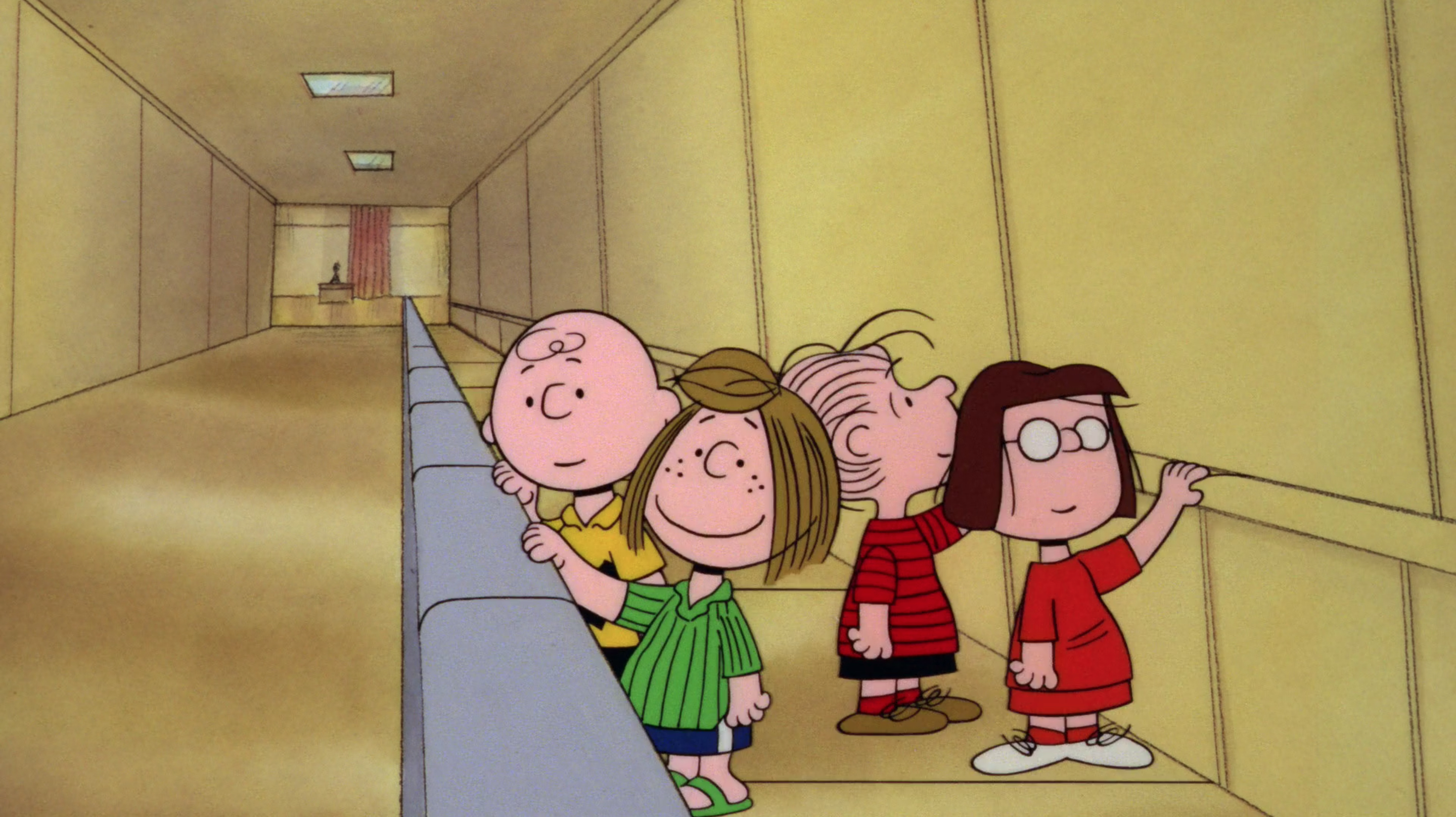 Imagen Charlie Linus Patty And Marcie Wiki Peanuts Fandom Powered By Wikia