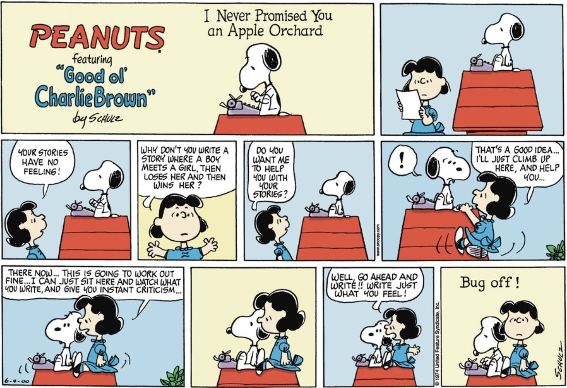 June 1974 comic strips Peanuts Wiki FANDOM powered by Wikia