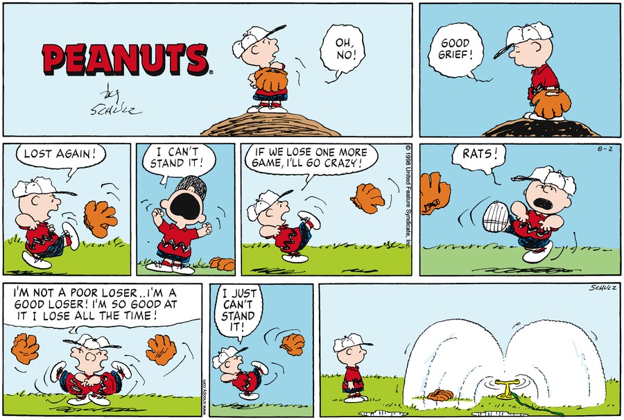 August 1998 comic strips Peanuts Wiki FANDOM powered by Wikia