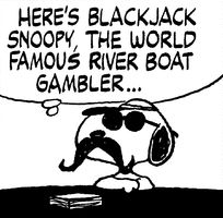 Blackjack Snoopy