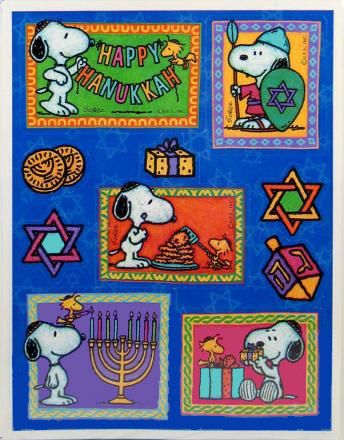 HanukkahSnoopyWoodstock