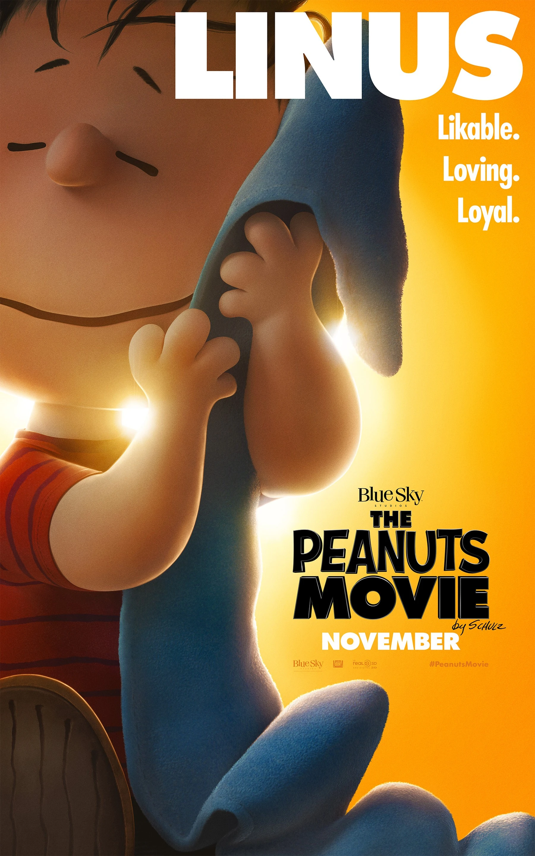 Image The Peanuts Movie Linus van Pelt poster.jpg Peanuts Wiki