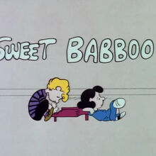 Sally S Sweet Babboo Peanuts Wiki Fandom