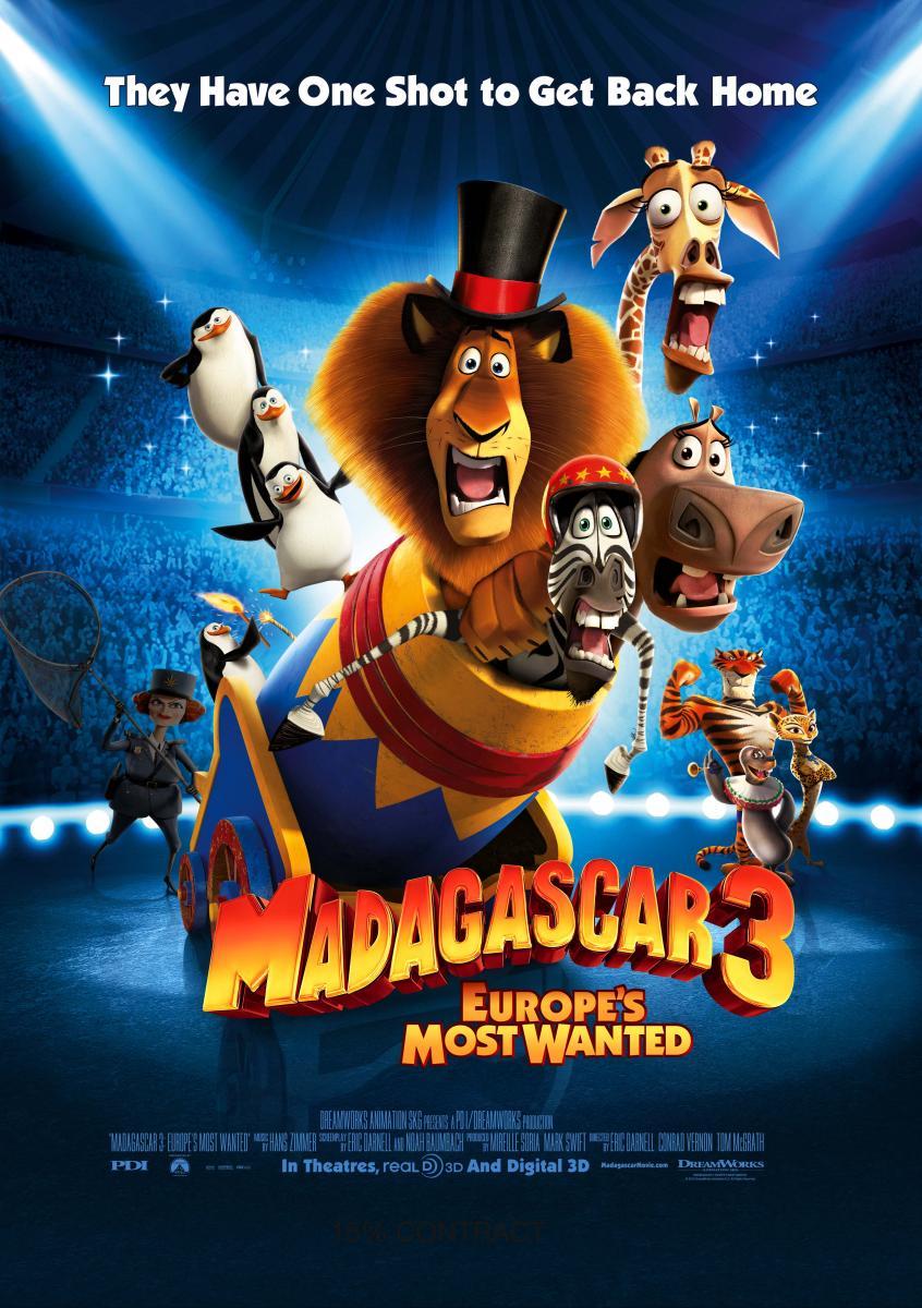 Madagascar 3: Europe