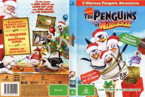 Penguins of Madagascar (Christmas DVD) | Madagascar Wiki | Fandom