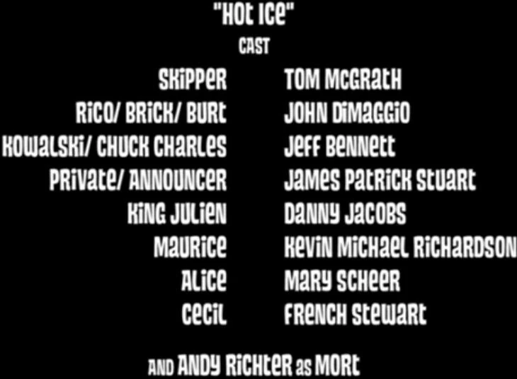 Image - Hot-Ice-Credits.jpg | Madagascar Wiki | FANDOM powered by Wikia