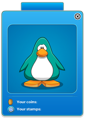 Typical playercard
