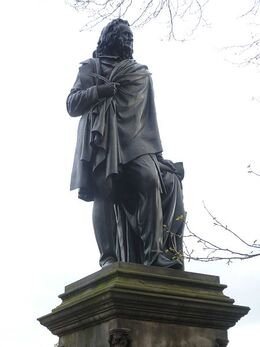 450px-John Wilson aka 'Christopher North' statue, Princes Street Gardens