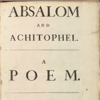 Absalom And Achitophel By Dryden Penny S Poetry Pages Wiki Fandom