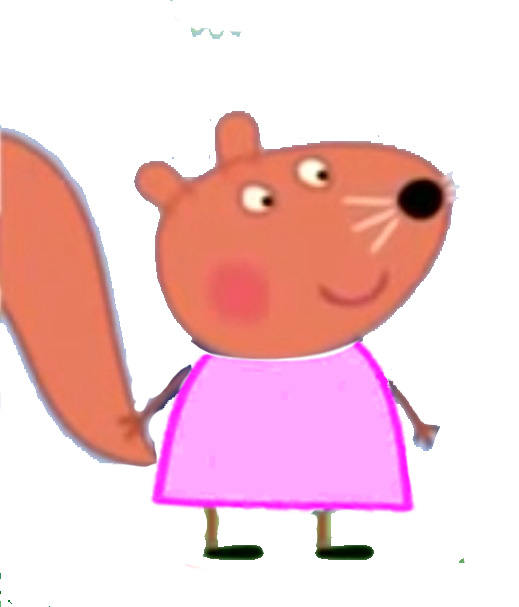Selena Squirrel Peppa Pig Extras Wiki Fandom - rebecca rabbit peppa rebecca rabbit roblox piggy characters