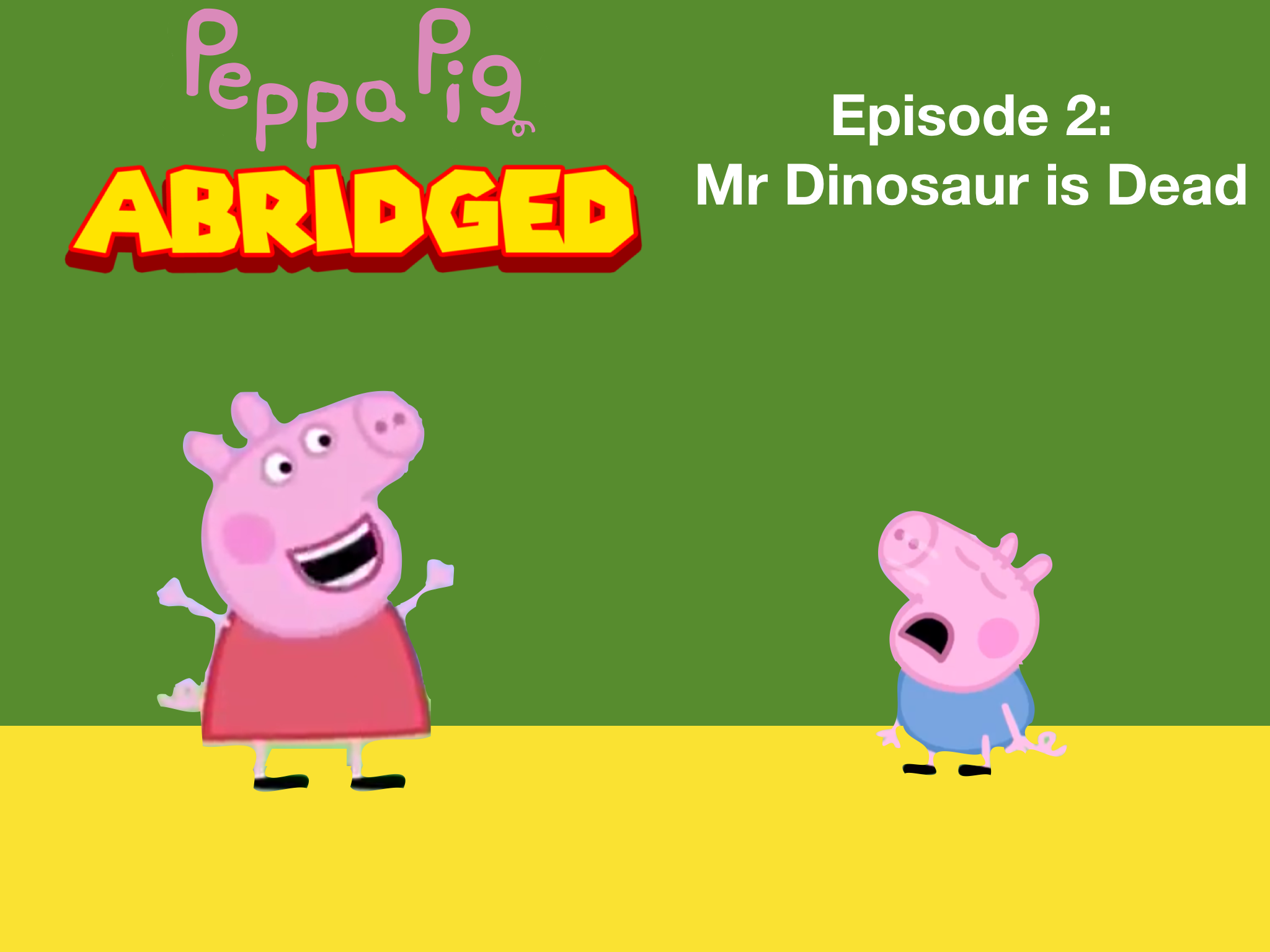 george pig mr dinosaur