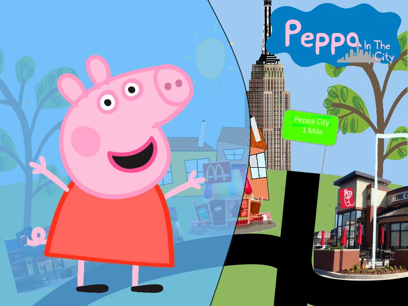Peppa In The City (series) Peppa Pig Fanon Wiki Fandom