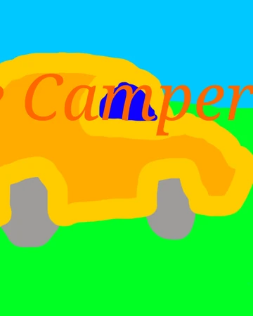 peppa pig yellow camper van