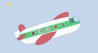 peppa pig plane