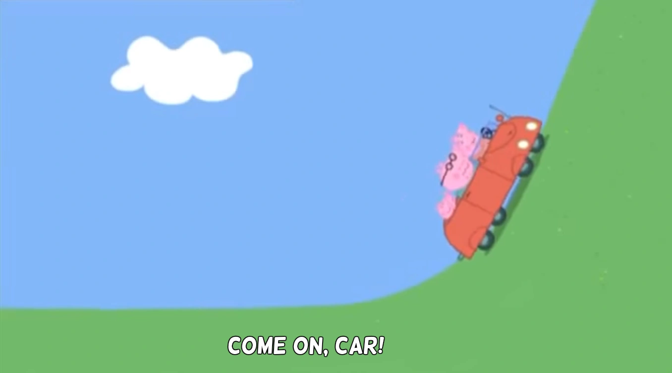 Come on car Peppa Pig Fanon Wiki FANDOM powered by Wikia